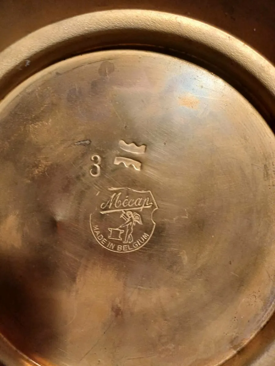 1950s Handmade Brass Jugs - Image 4