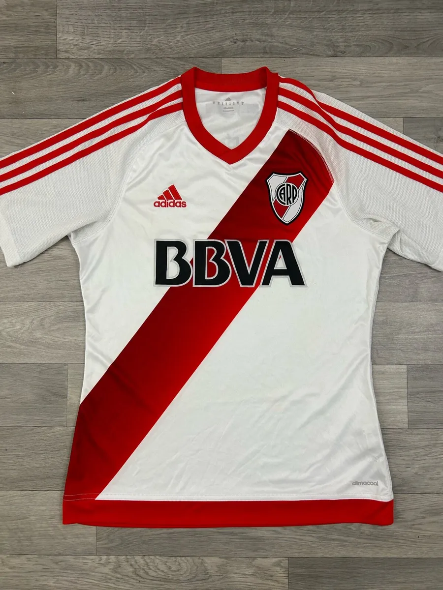 River Plate Argentina Home Jersey Shirt Mens M - Image 2