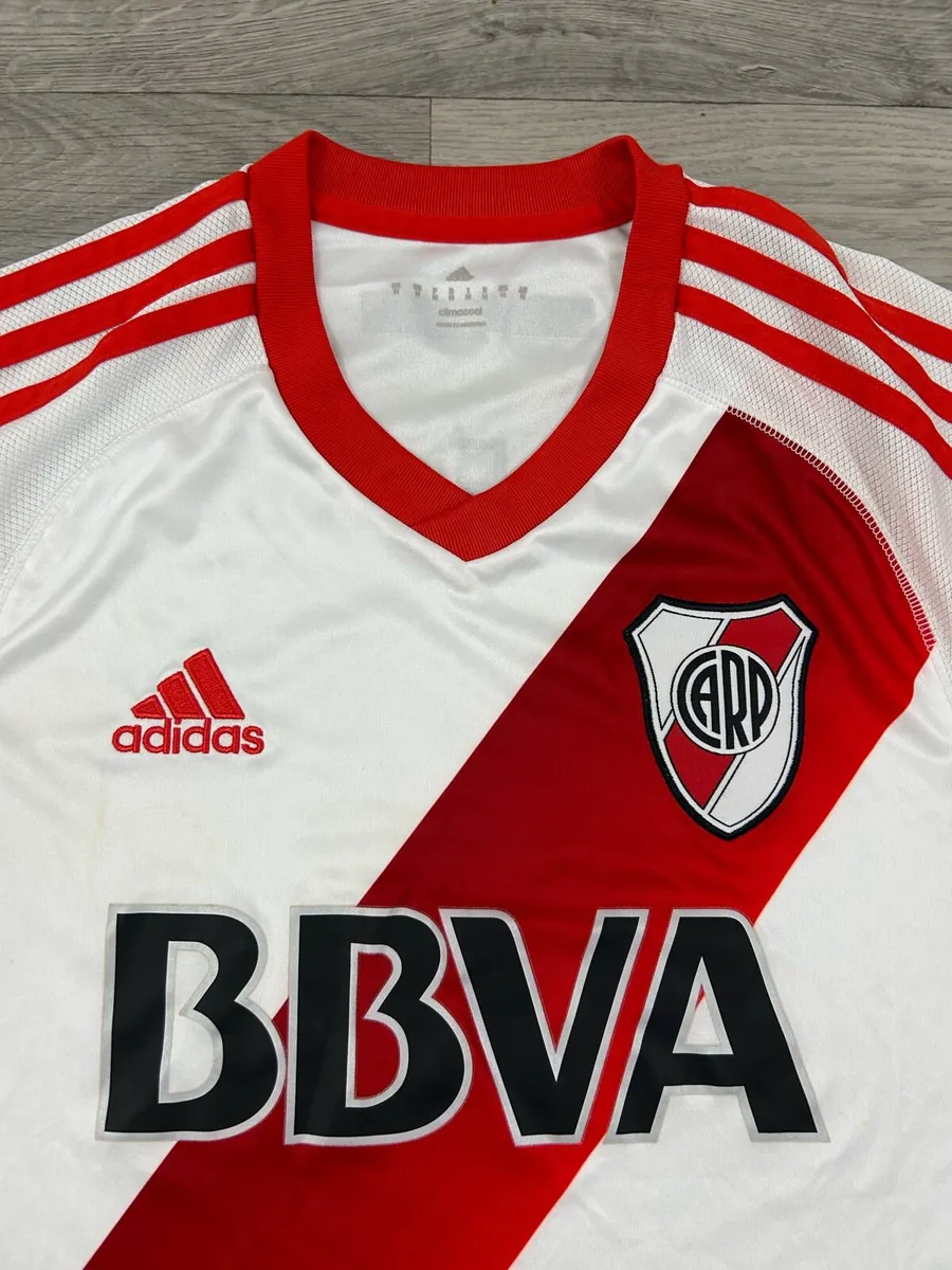 River Plate Argentina Home Jersey Shirt Mens M - Image 4