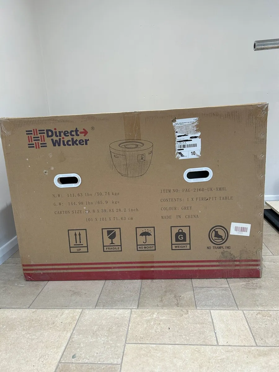*New Rathwood Furniture- Venetian Oval Fire Pit - Image 4
