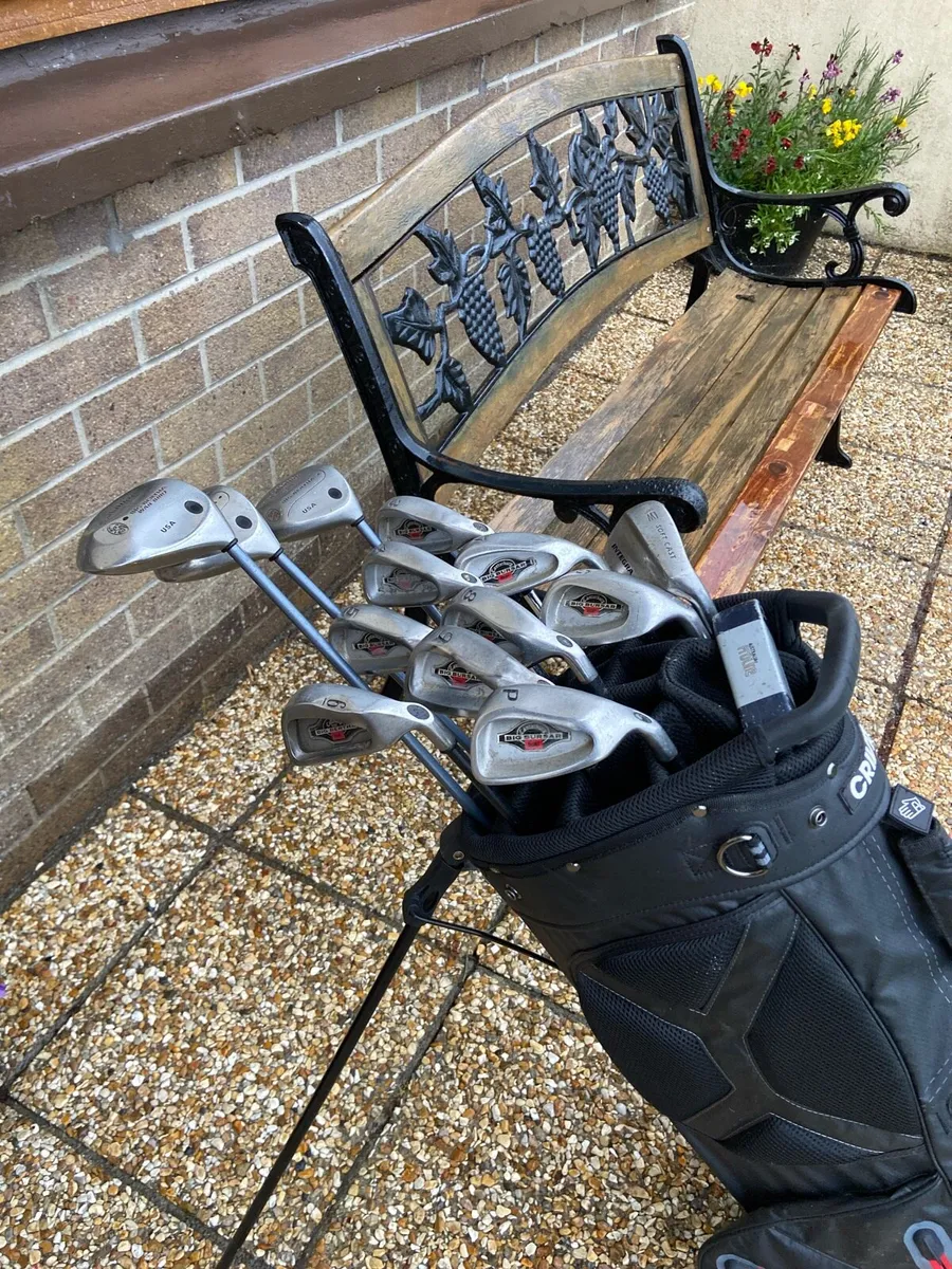 Golf. Clubs.  &.  Bag - Image 2