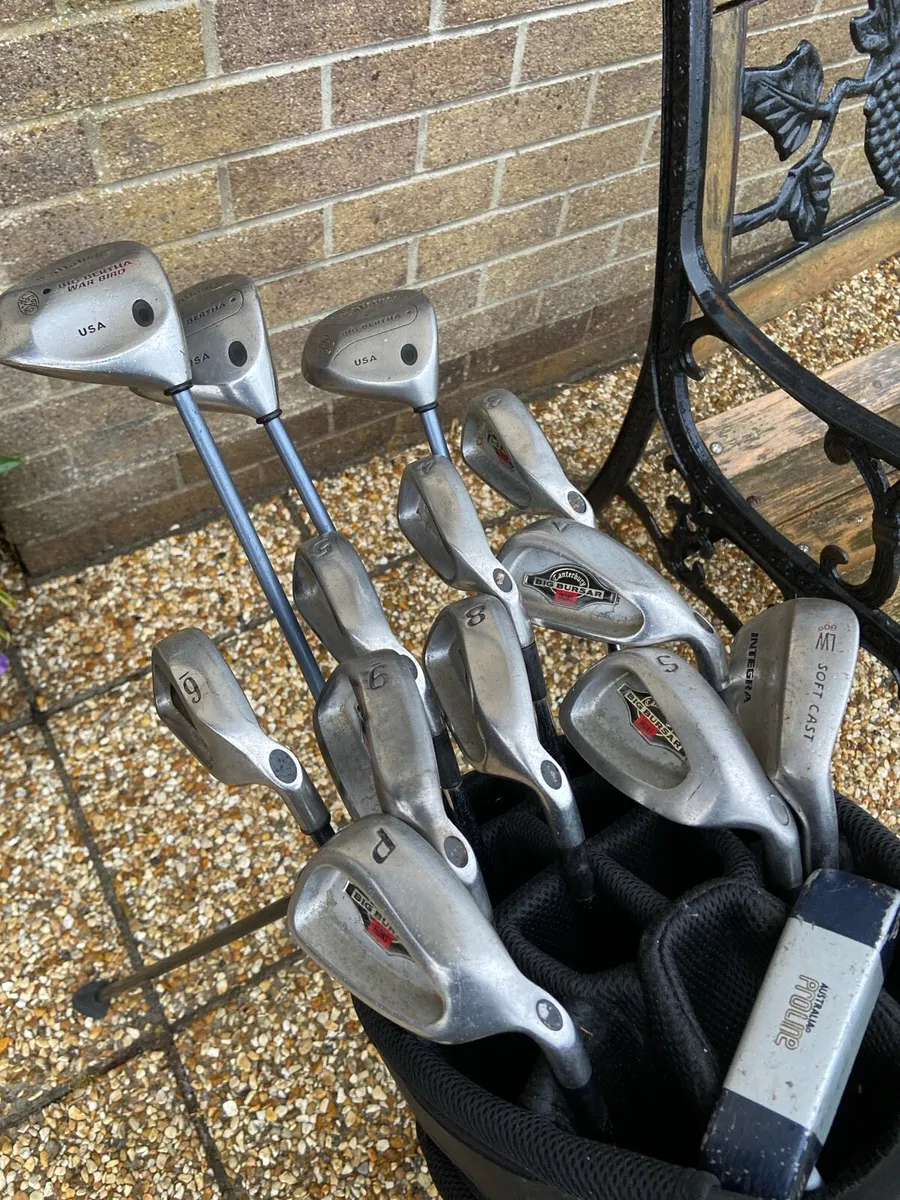 Golf. Clubs.  &.  Bag - Image 3