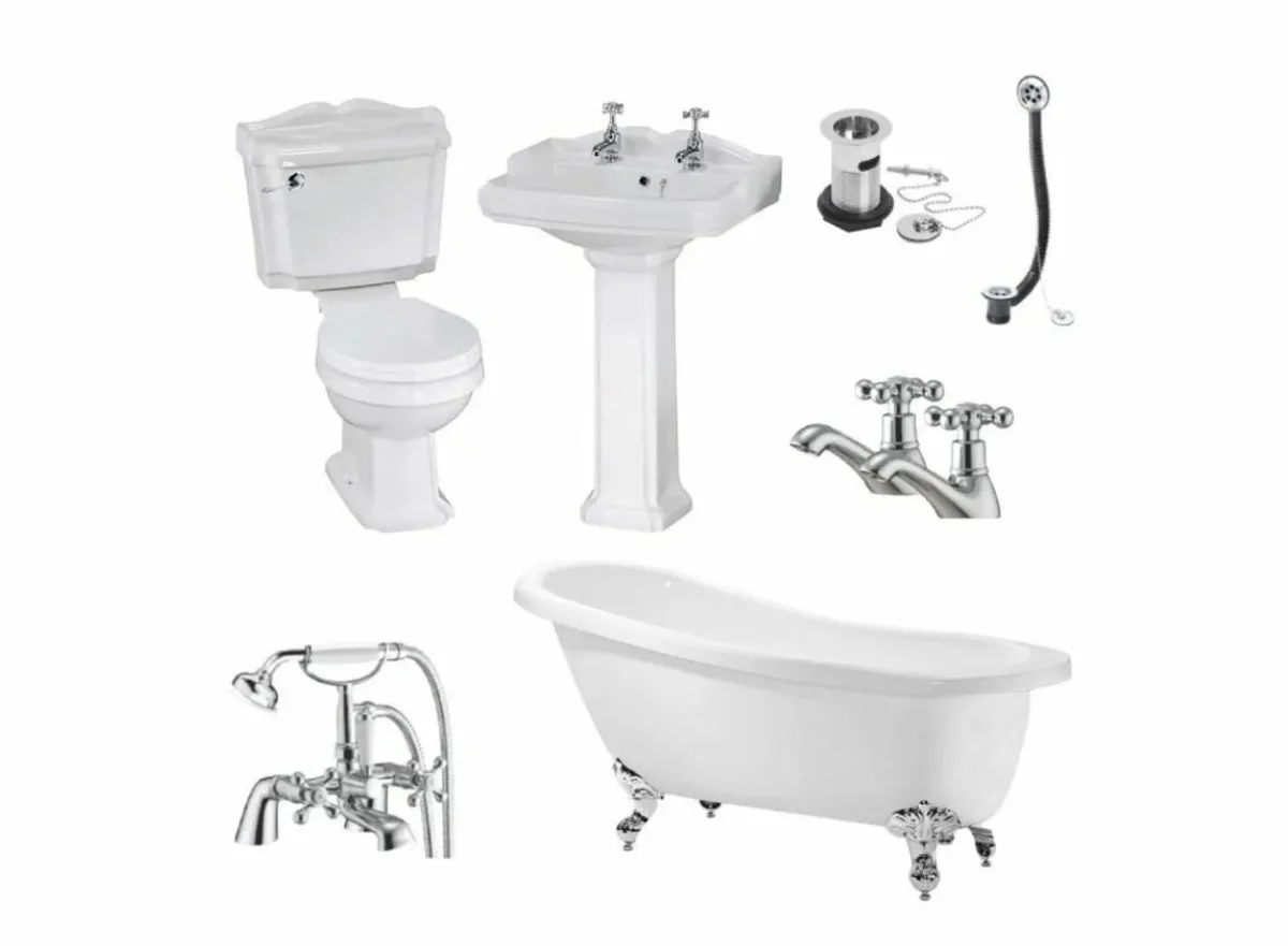BATHSHACK - Traditional Bathroom Suite Bundle!