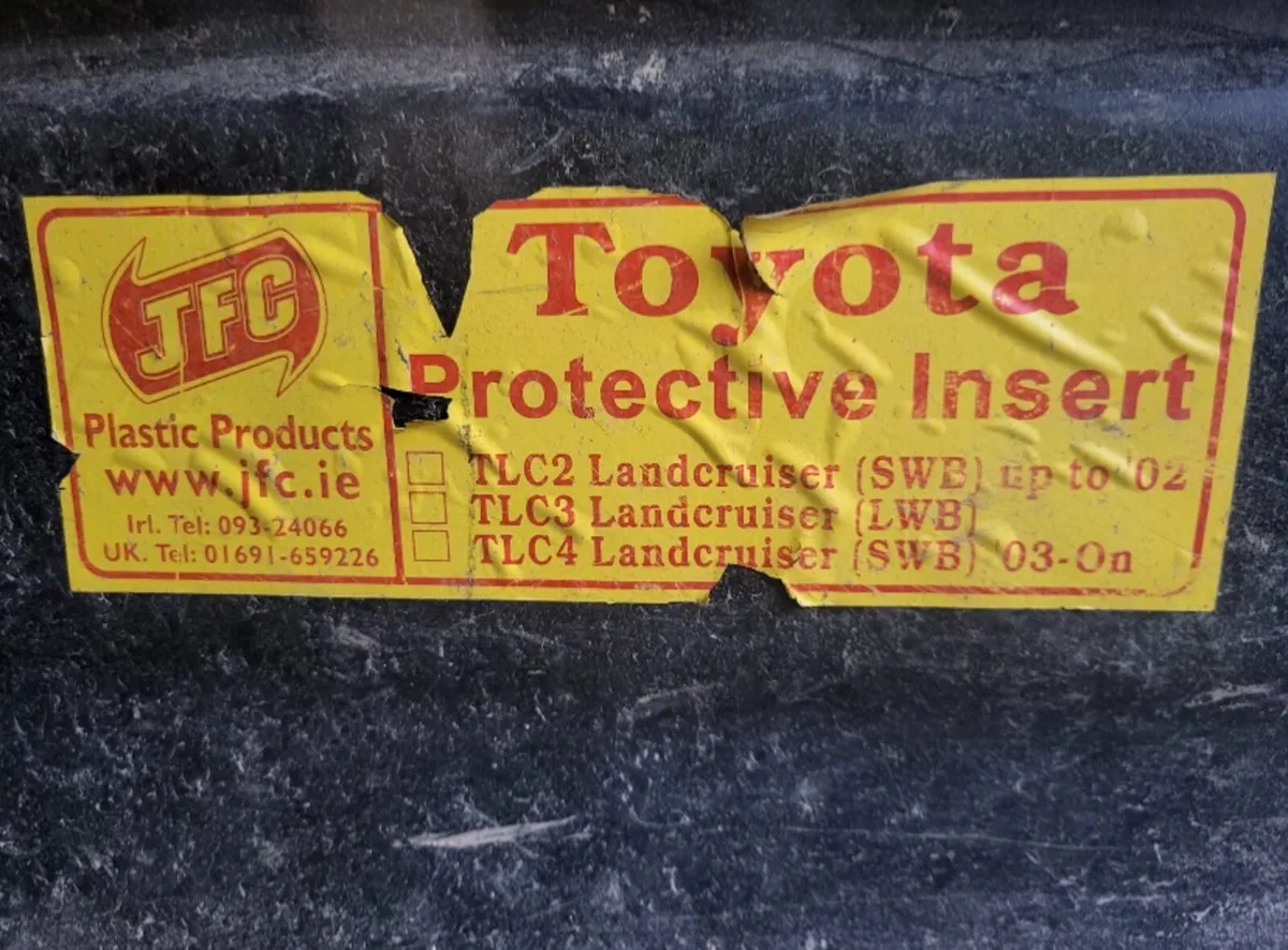 Toyota Land Cruiser plastic inserts - Image 3
