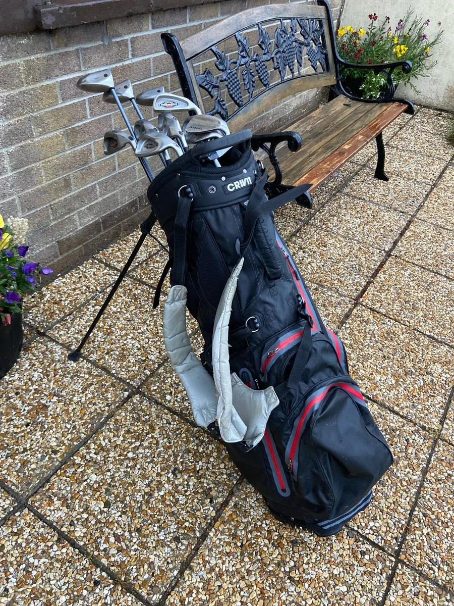 Golf. Clubs.  &.  Bag - Image 4