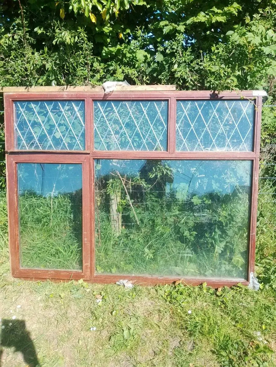 Window used mahogany - Image 1
