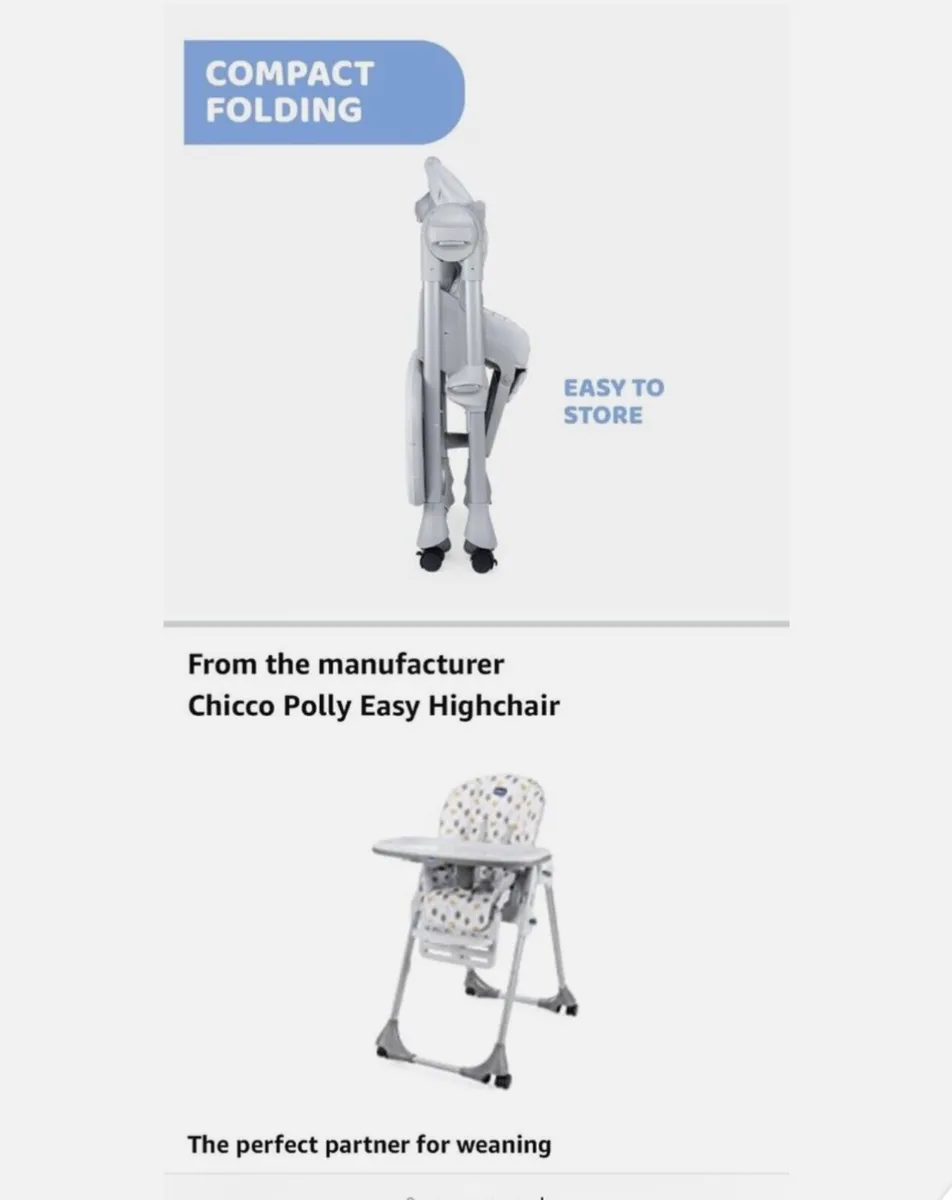 Chicco High chair - Image 4