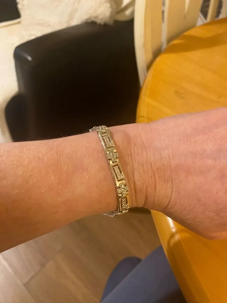 Fields Jewellers Silver and Cubic Zirconia Bracelet - Image 3