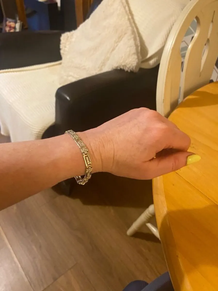 Fields Jewellers Silver and Cubic Zirconia Bracelet - Image 4