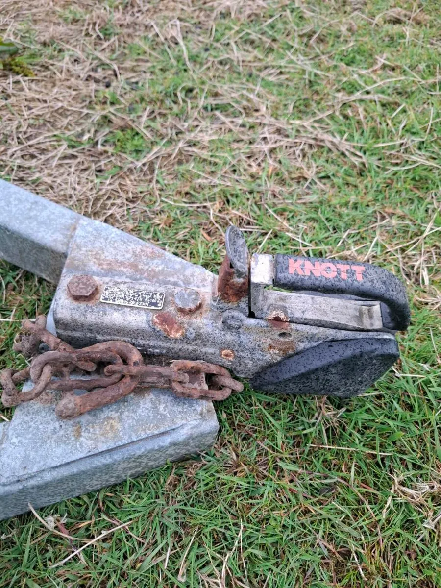 Galvanised Car Trailer 8x4ft - Image 3
