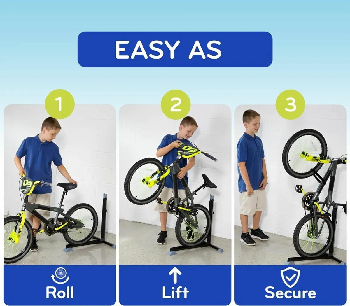 4 Pack - Bike Nook Stand & Vertical Storage Rack - Image 4