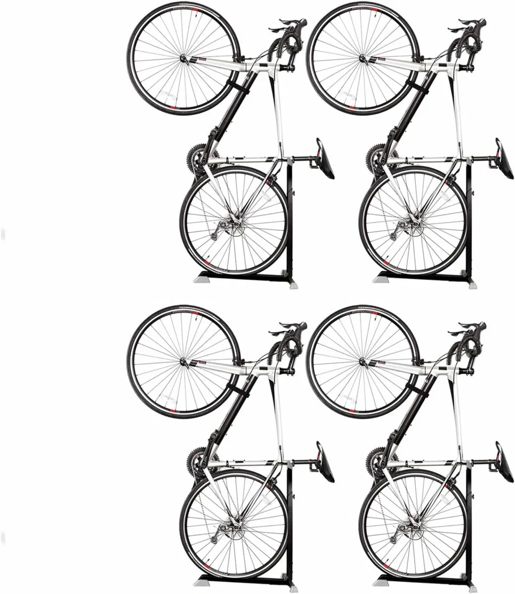 4 Pack - Bike Nook Stand & Vertical Storage Rack - Image 1