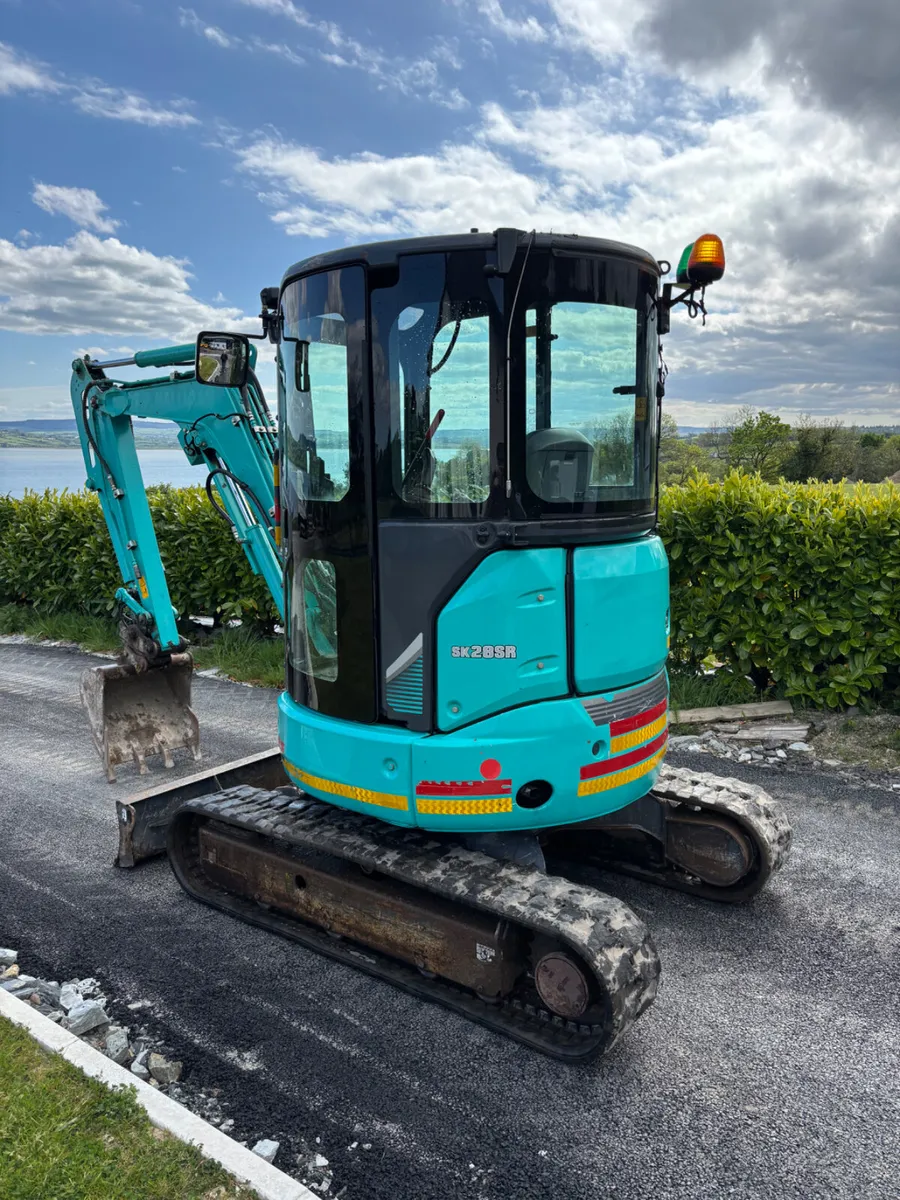 2020 Kobelco SK 28R-6E Track Excavator - Image 4