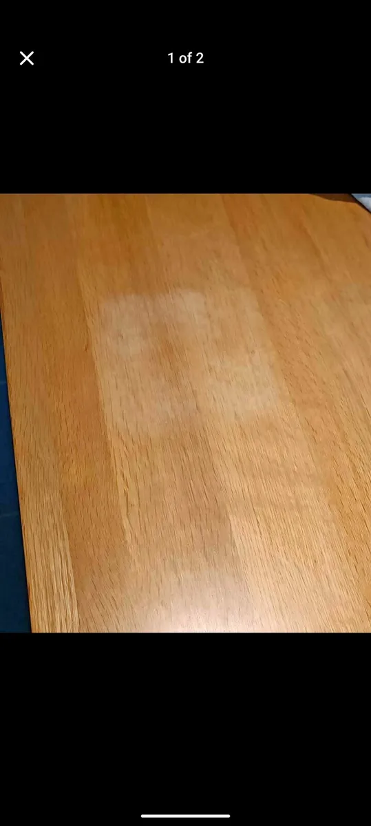 Solid oak table - Image 1