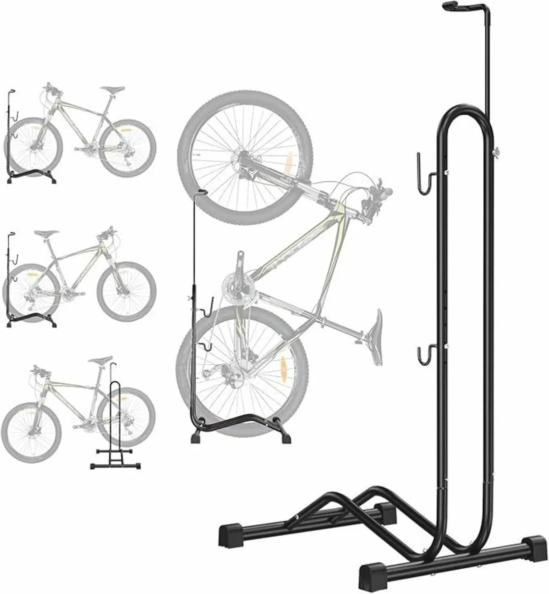 Bike Stand Freestanding Bicycle Stand Space Save - Image 1