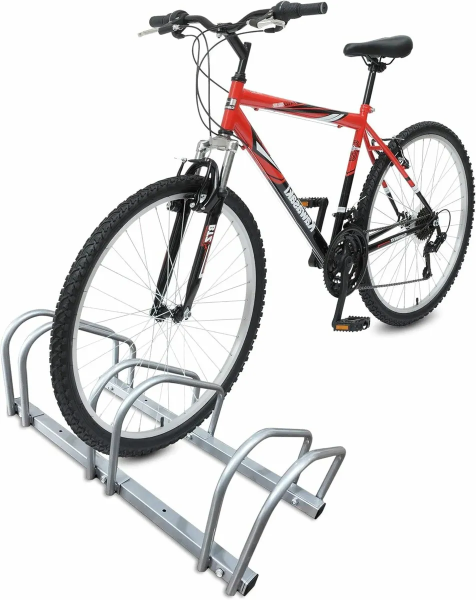 3 Bike Stand Floor Wall mounted bike rack garage - Image 1