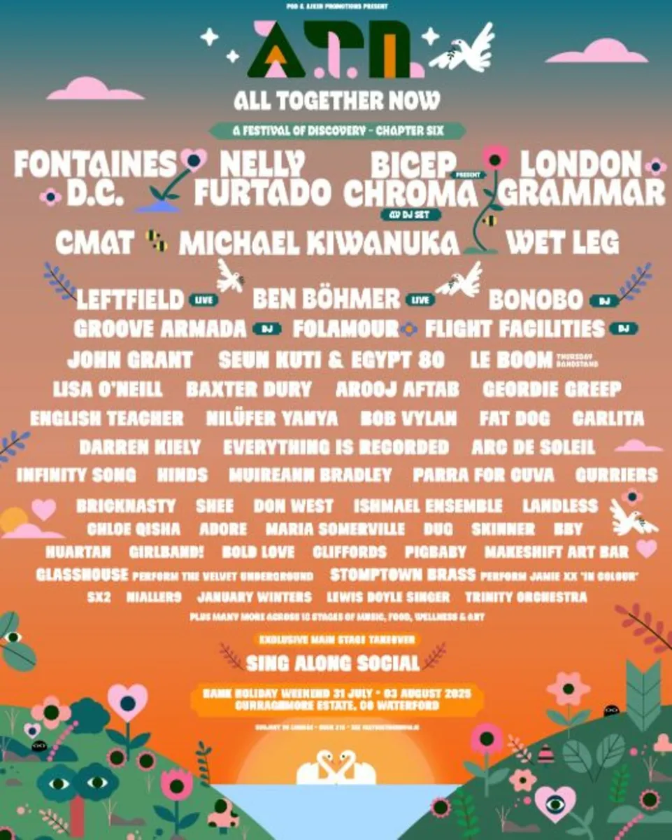 Looking for All Together Now camper van pass
