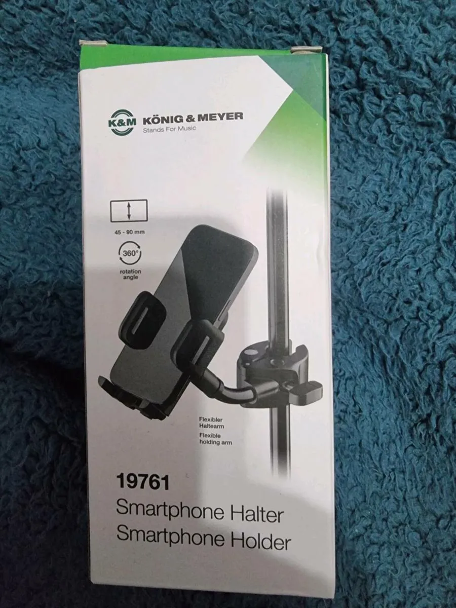Phone holder for mic stand - Image 1