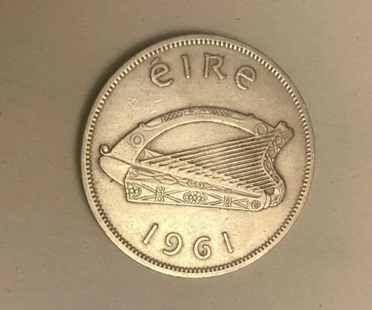 Ireland ,1961 Eire. Half Crown, Free Post - Image 2