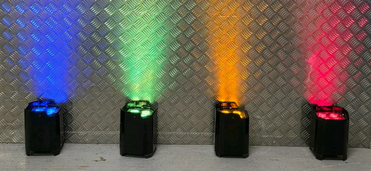 ADJ ELEMENT HEX UPLIGHTING SET OF FOUR - Image 2