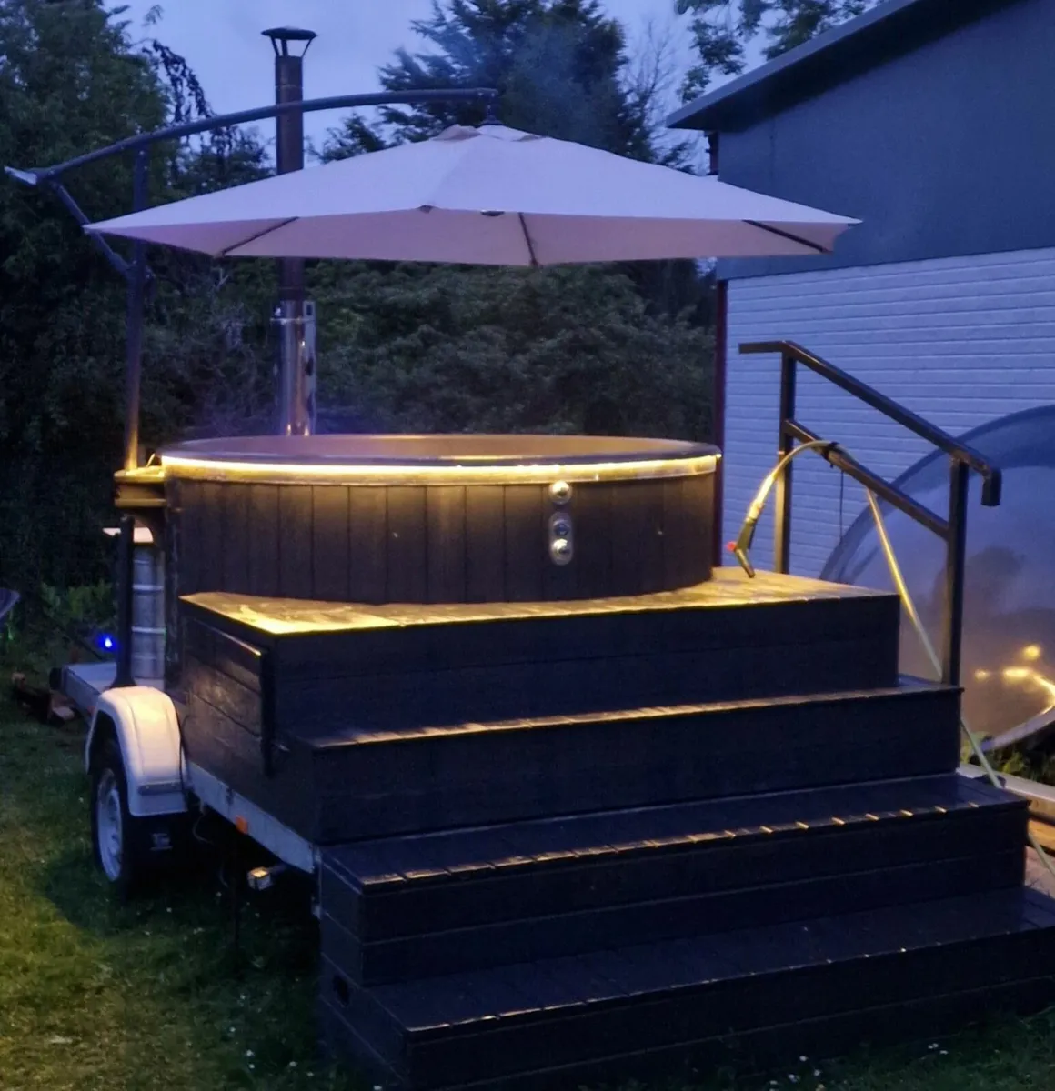 Mobile hot tub and sauna for rent - Image 2