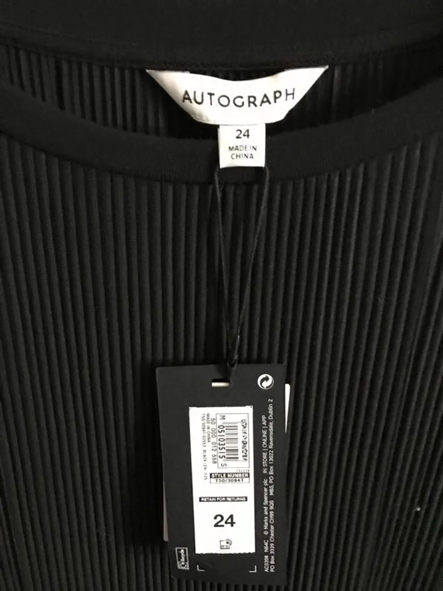 Autograph accordion pleated dress - Image 1