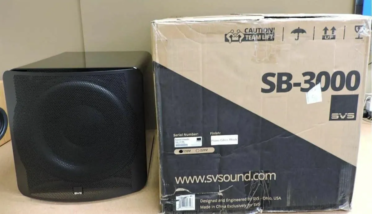 SVS SB-3000 13" Sealed Subwoofer - Image 1