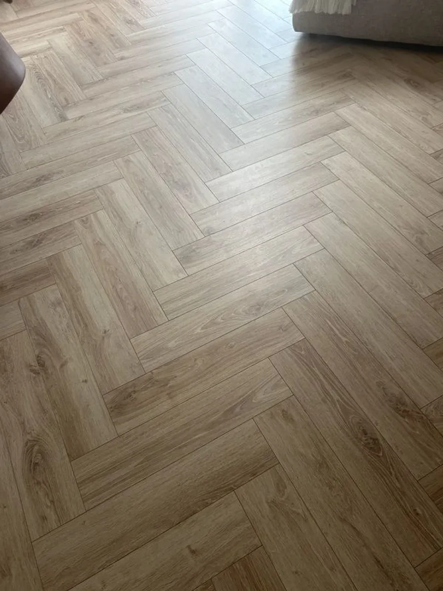 Brand new (in box) laminate herringbone - Image 1