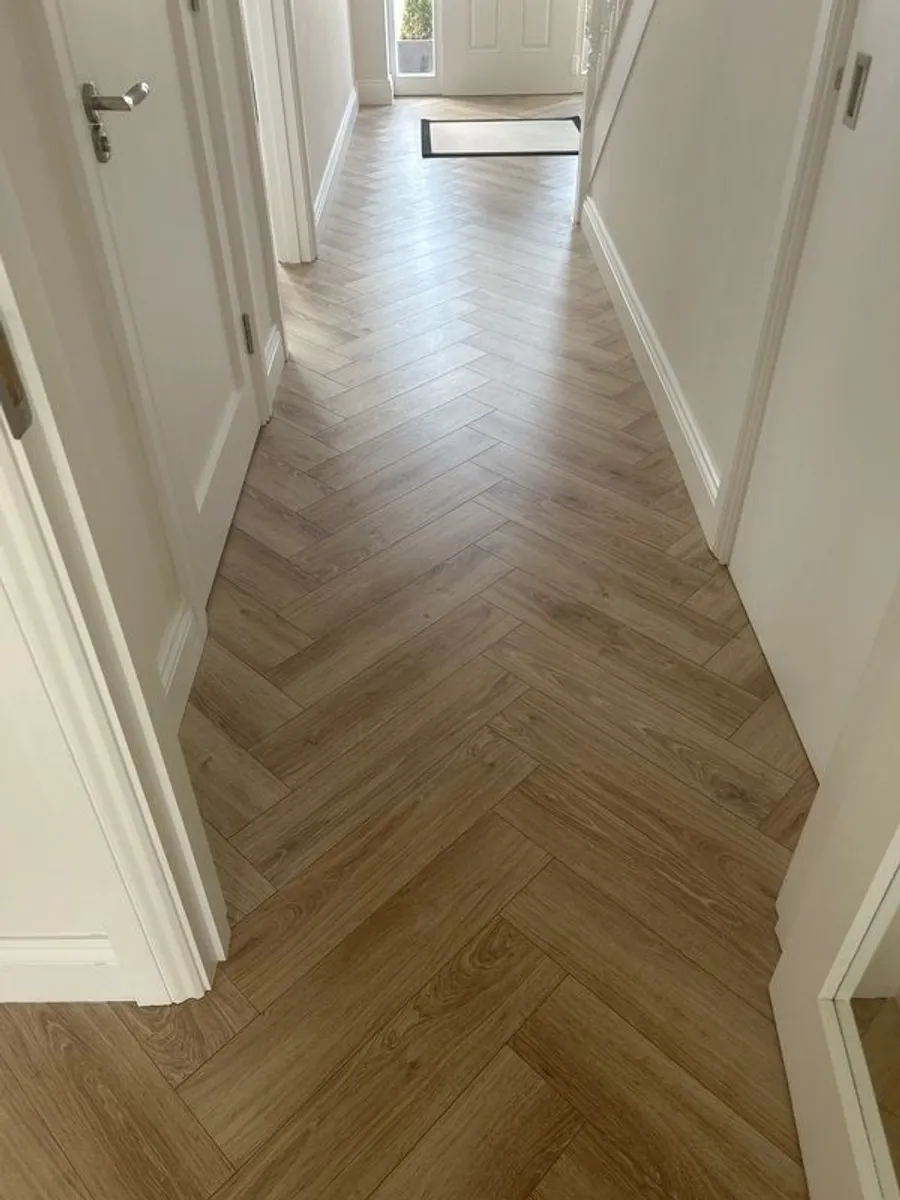 Brand new (in box) laminate herringbone - Image 2