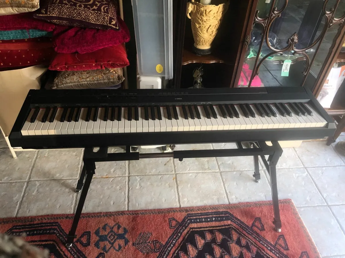 Yamaha P115 Black Weighted Key Digital Piano - Image 2