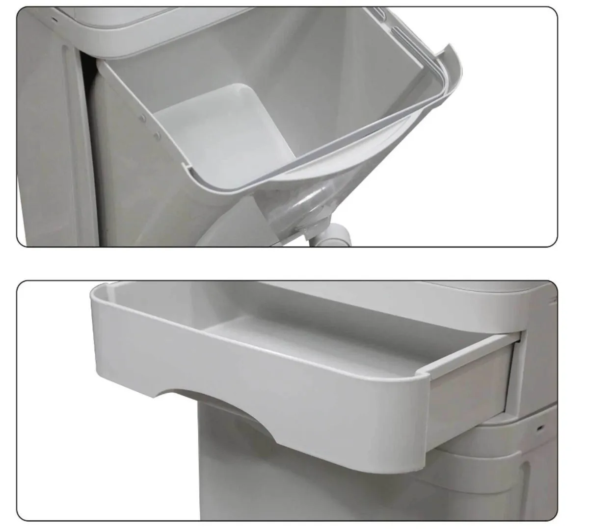 Recycling Waste Bin Dual Multi Compartment - Image 4