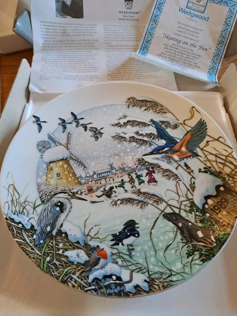 WedgwoodSating on the Fen plate - Image 2