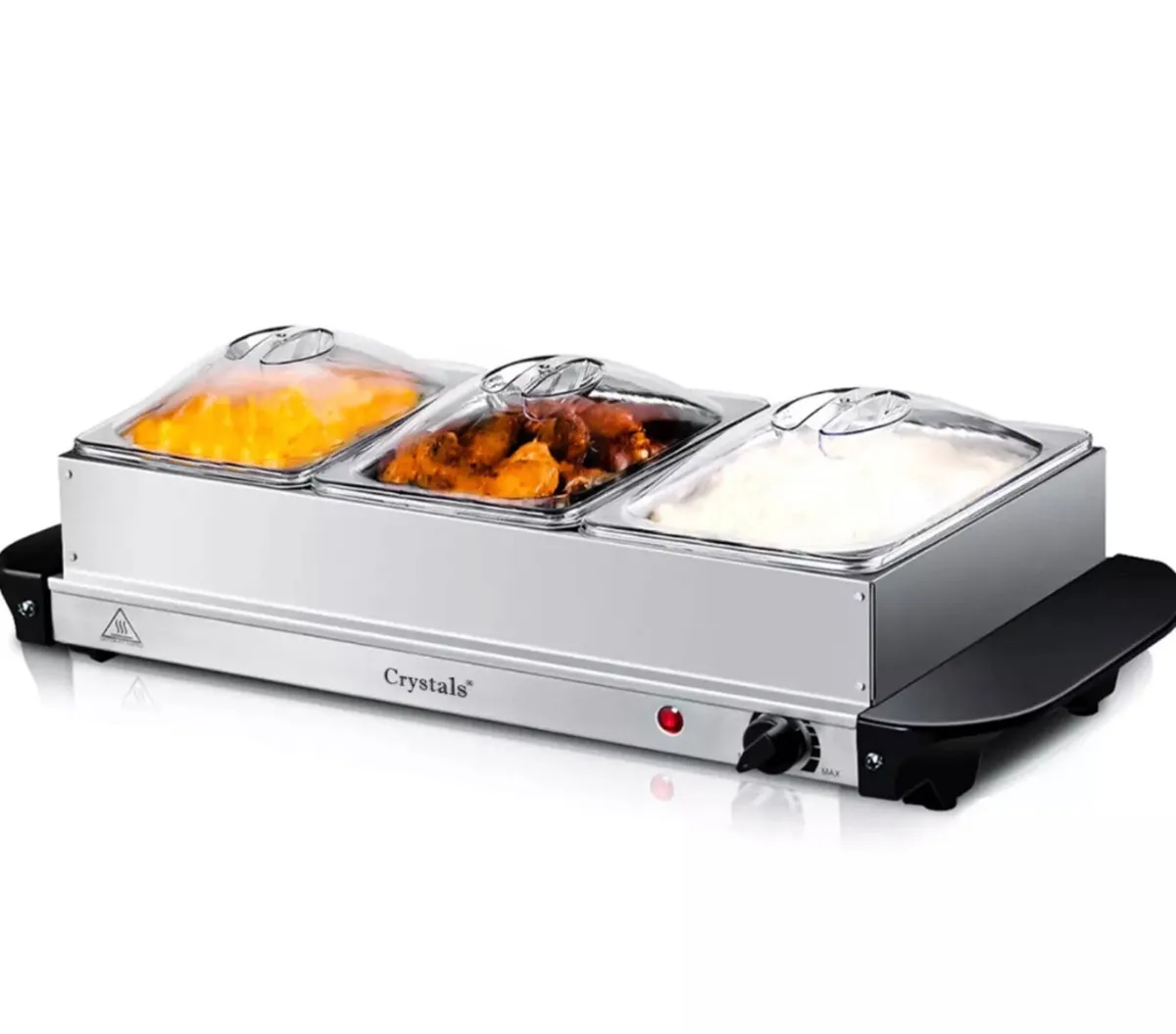Electric Food Warmer Buffet Server Hot Plate NEW - Image 4