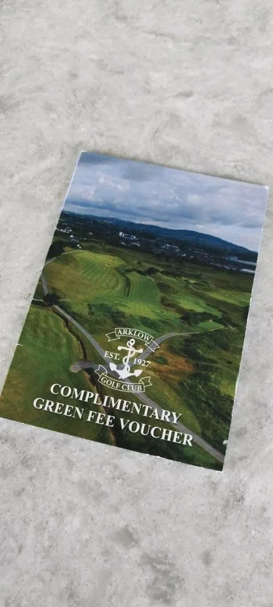 Arklow Golf Club Voucher