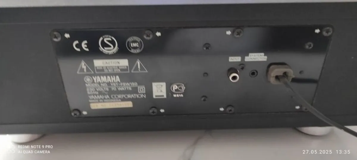 Quick sale - Beautiful Yamaha YST-FSW150 - Active subwoofer - Image 3