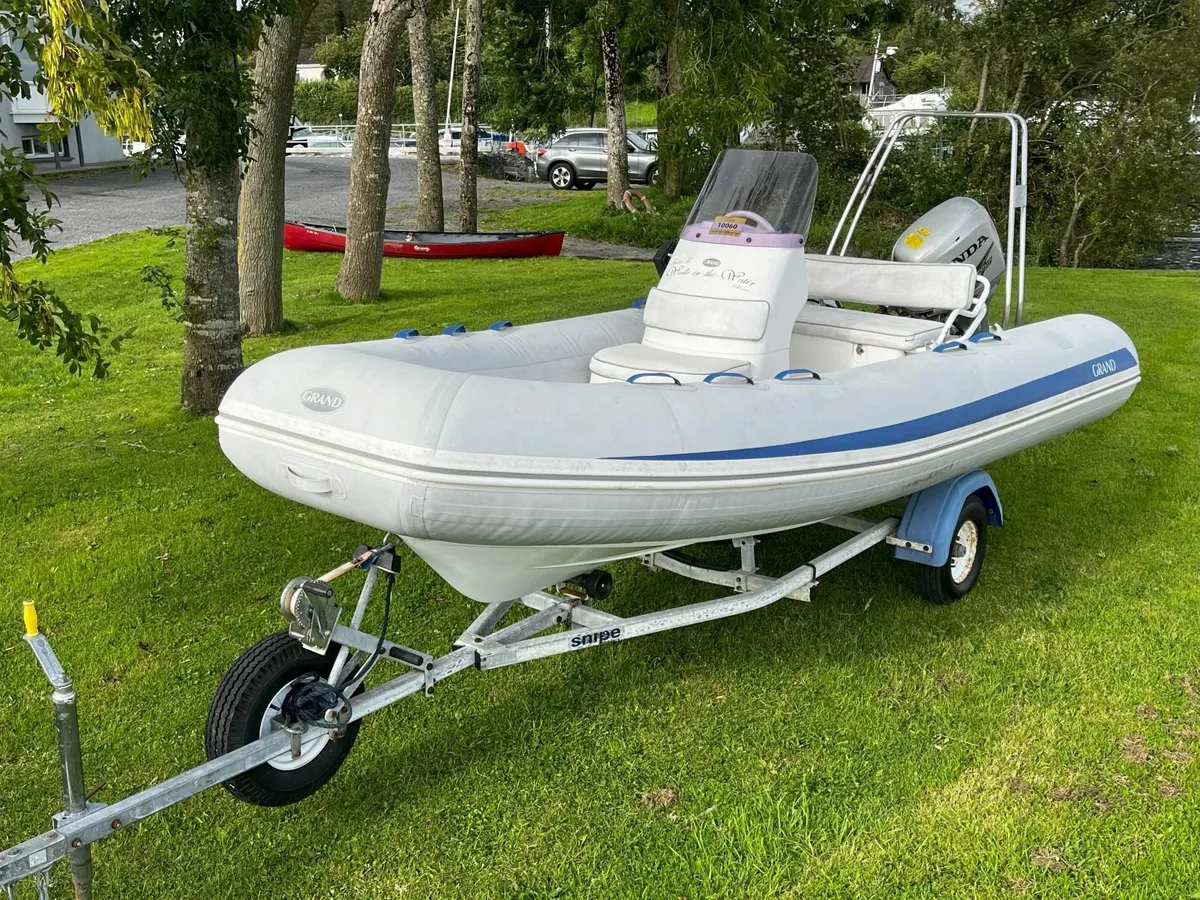 Grand Rib Speedboat 4.7m. - Image 1