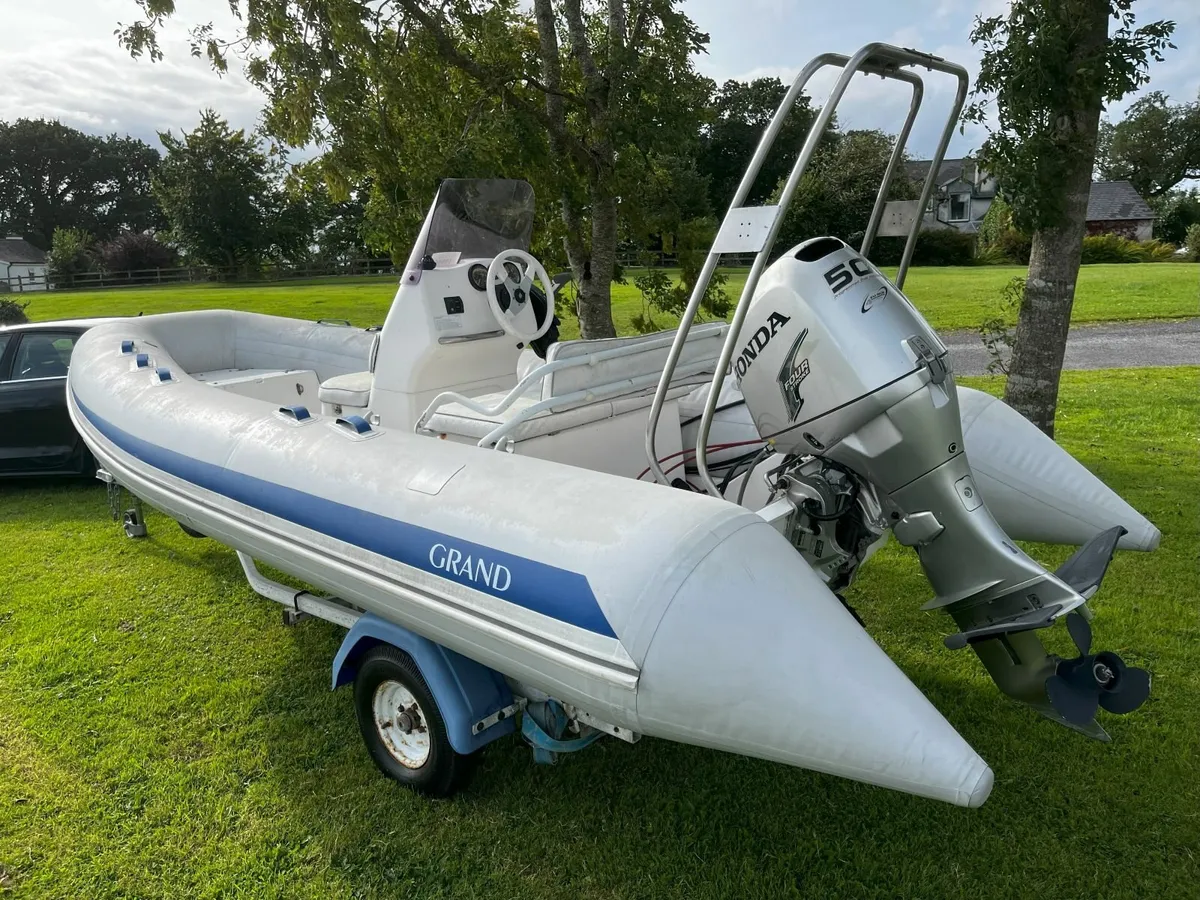 Grand Rib Speedboat 4.7m. - Image 2