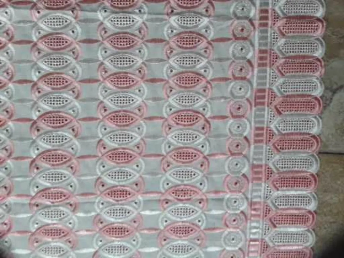 Vintage table cloth used twice as new