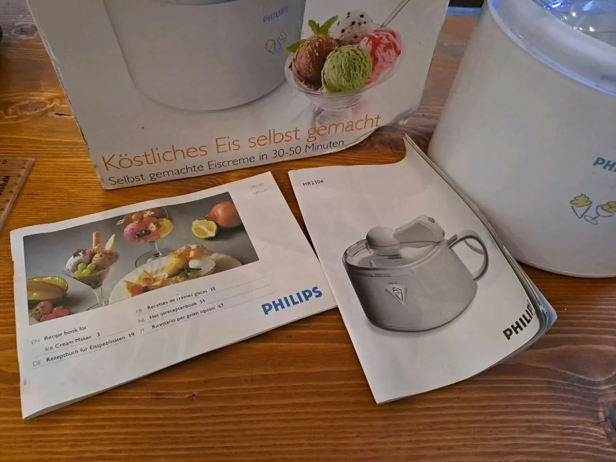 Philips icecream maker - Image 4