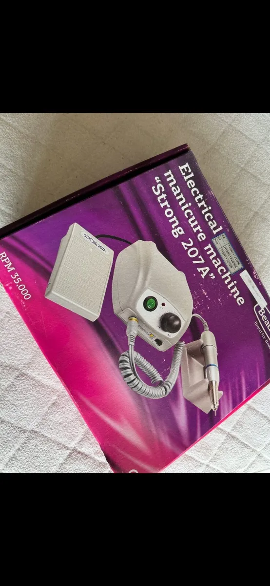 Manicure drill machine.