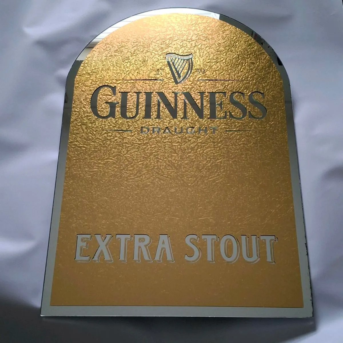 Guinness Extra Stout Pub Mirror - Image 1