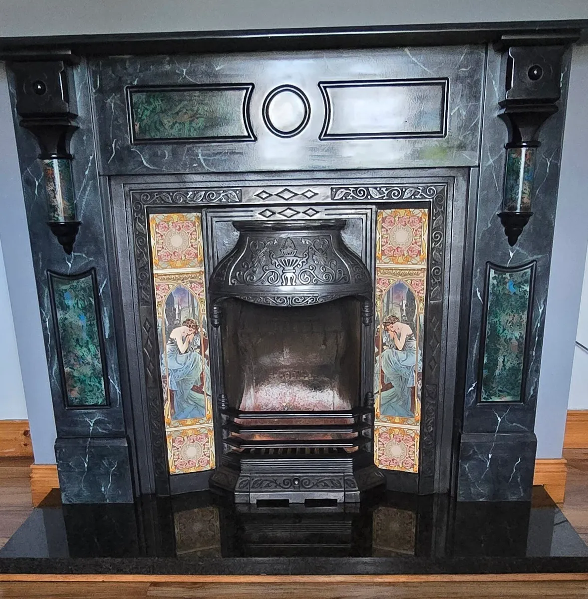 Slate fire place - Image 1