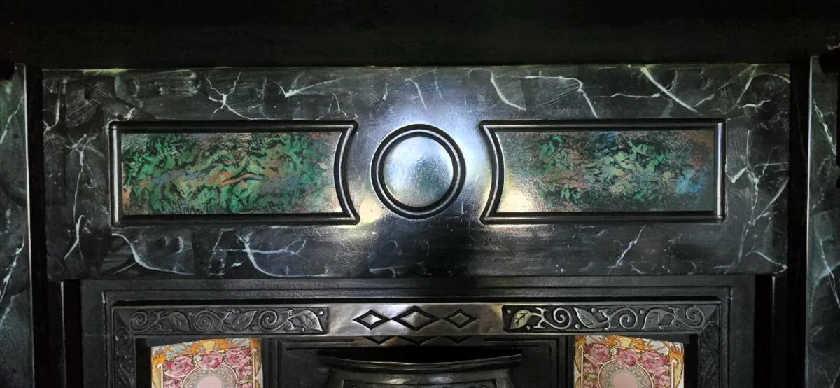 Slate fire place - Image 4