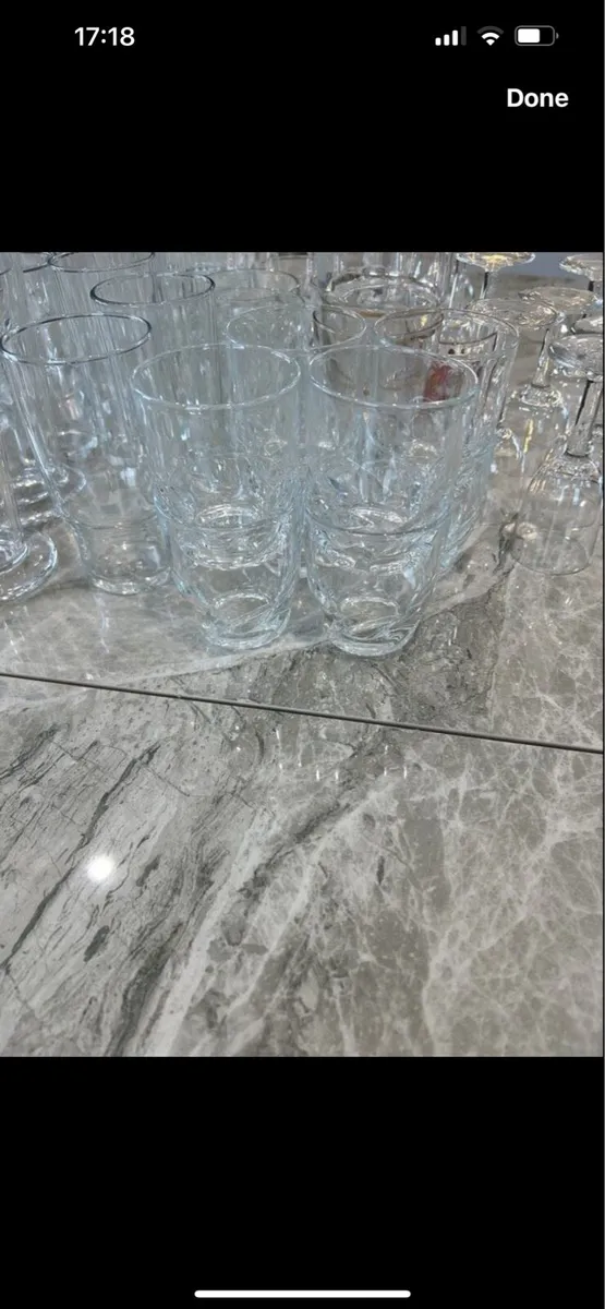 Box of various glasses - Image 2