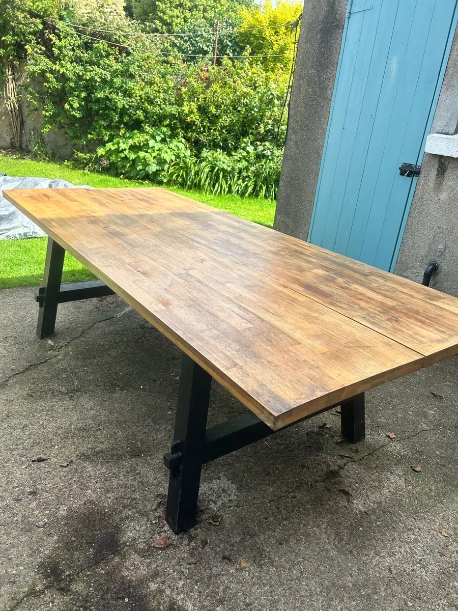 Large Wooden Table - Image 1