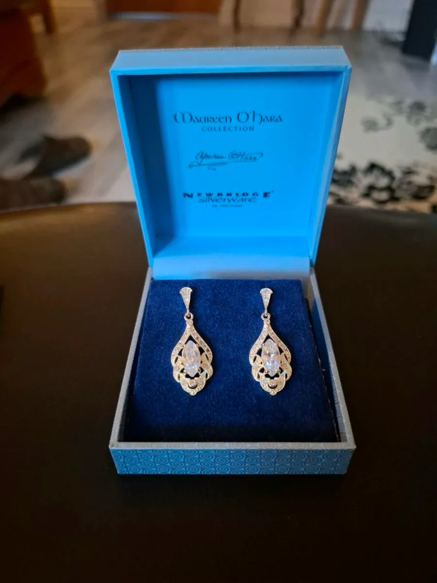 Newbridge Silverware Maureen O'Hara Drop Earrings - Image 1