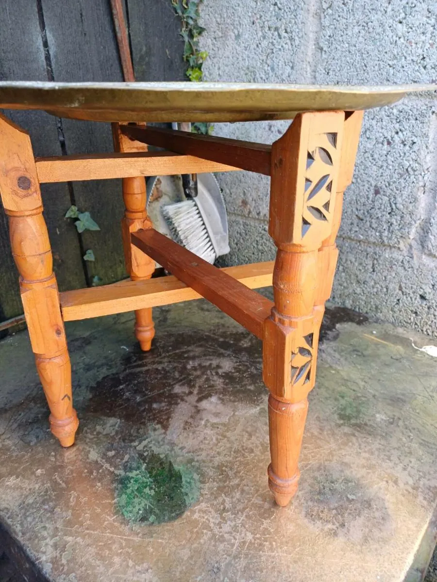 Vintage Moroccan Table - Image 2