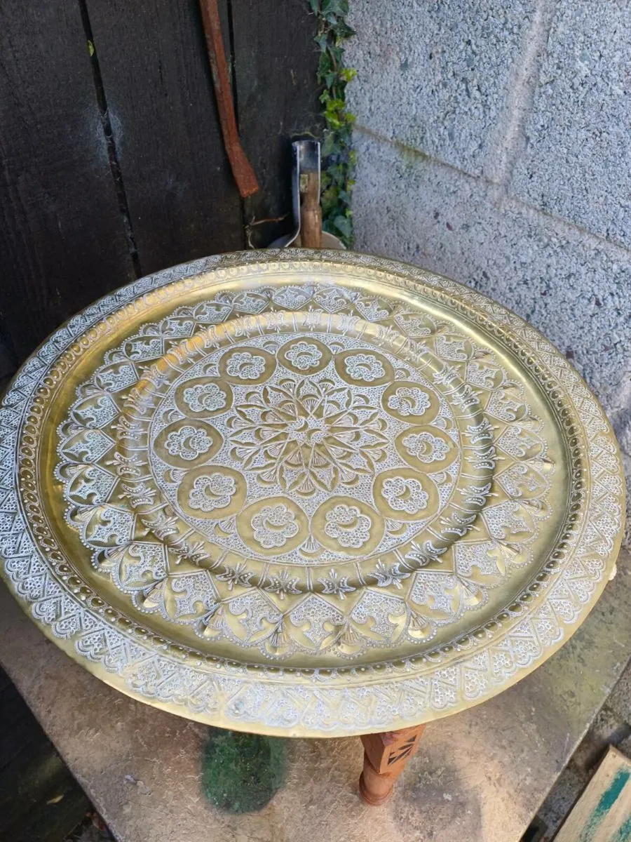 Vintage Moroccan Table - Image 4