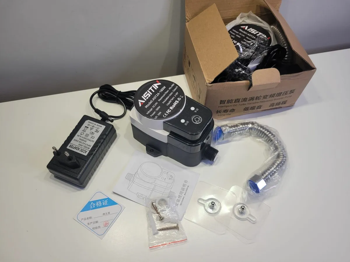 DIY install. DC 24V Water Pressure Booster Pump - Image 2