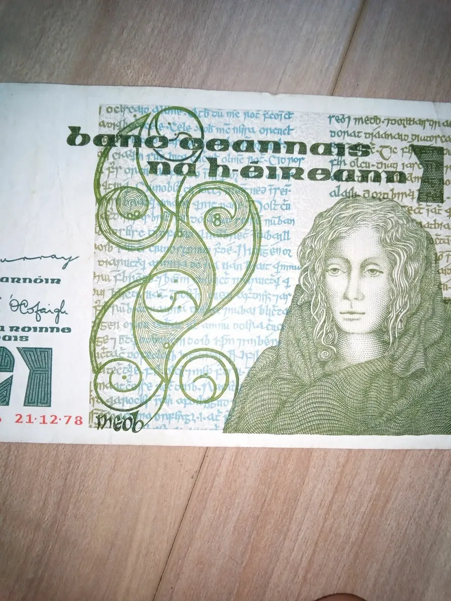 1 punt - 1978 Irish Banknote - Image 2